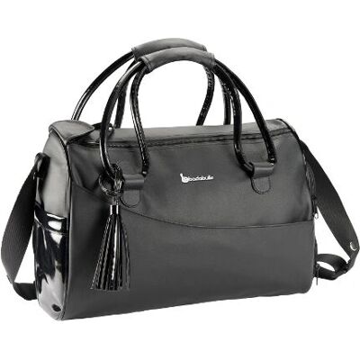 Borsa fasciatoio Badabulle in Ecopelle Nera - Elegante e Pratica Borsa fasciatoio Badabulle in Ecopelle Nera - Elegante e Pratica