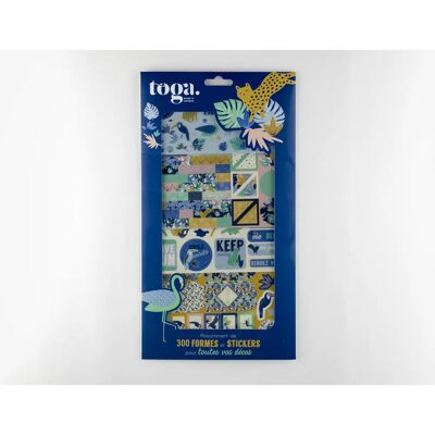 DRAEGER PARIS 1886 Jungle Vibes Kit - Dekoracyjny, Kolorowy, 31x17 cm DRAEGER PARIS 1886 Jungle Vibes Kit - Dekoracyjny, Kolorowy, 31x17 cm