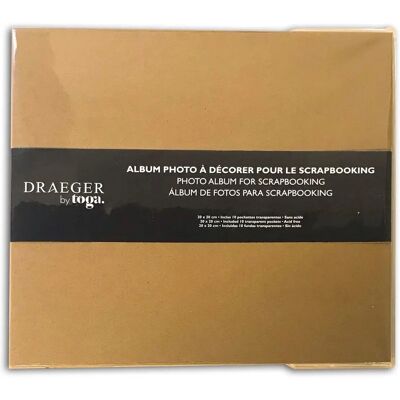 Album di Scrapbooking Draeger Paris 20x20 Cm - Decorare Album di Scrapbooking Draeger Paris 20x20 Cm - Decorare