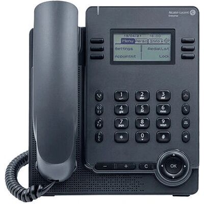 Alcatel-Lucent ALE-20h IP-Telefon - Schwarz-Weiß, PoE, VoIP, 2,8" Bildschirm Alcatel-Lucent ALE-20h IP-Telefon - Schwarz-Weiß, PoE, VoIP, 2,8" Bildschirm
