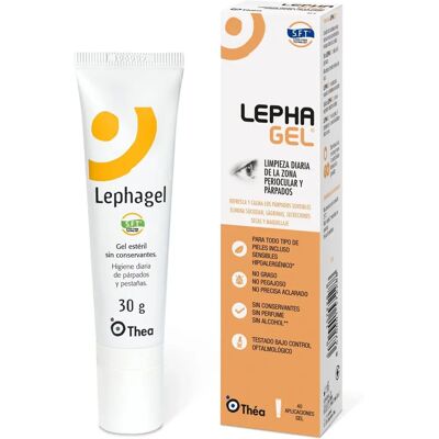 Thea Pharma Blephagel Duo 30 g + Pads Kombipaket Thea Pharma Blephagel Duo 30 g + Pads Kombipaket