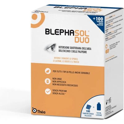 Thea Pharma Blephasol Duo Micellar Lotion + 100 Compresses (100ml) Thea Pharma Blephasol Duo Micellar Lotion + 100 Compresses (100ml)