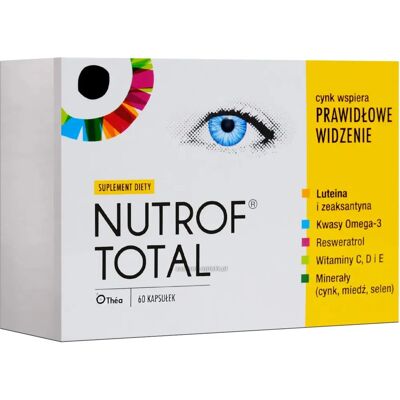 Thea Nutrof Total Vitamin D3 - Augenschutz - 60 Kapseln Thea Nutrof Total Vitamin D3 - Augenschutz - 60 Kapseln