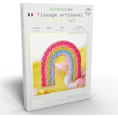 French Kits DIY Tkanie Tęczy - Zestaw dla Początkujących French Kits DIY Tkanie Tęczy - Zestaw dla Początkujących