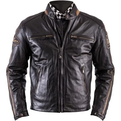 Helstons Ace Braune Lederjacke - Motorradjacke Helstons Ace Braune Lederjacke - Motorradjacke