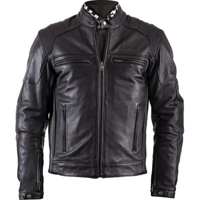 Helstons Trust Motorrad Lederjacke - Schwarz - M - unisex Helstons Trust Motorrad Lederjacke - Schwarz - M - unisex