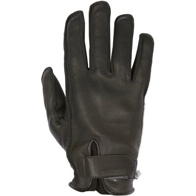 Guanti da Moto Estivi Helstons Hiro - Nero - Taglia 9 Guanti da Moto Estivi Helstons Hiro - Nero - Taglia 9