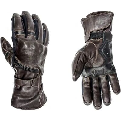 Guantes de Invierno Helstons Titanium Impermeables - Marrón - T11 - Guantes de Moto Guantes de Invierno Helstons Titanium Impermeables - Marrón - T11 - Guantes de Moto