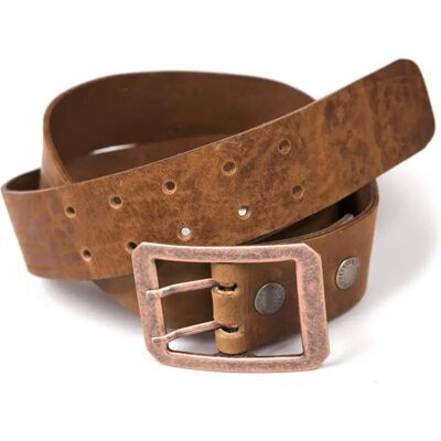 Helstons Ledergürtel - 105cm - Unisex - Double D Style Helstons Ledergürtel - 105cm - Unisex - Double D Style