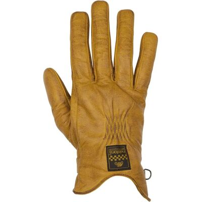 Gants moto unisex Helstons Condor - Noir/Marron - Niveau CE 1 - Publicité Gants moto unisex Helstons Condor - Noir/Marron - Niveau CE 1 - Publicité