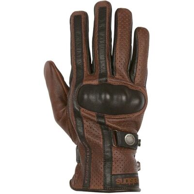 Guanti Moto Helstons Eagle Perforati - Unisex - Marrone - M L - Attrezzatura Moto Guanti Moto Helstons Eagle Perforati - Unisex - Marrone - M L - Attrezzatura Moto
