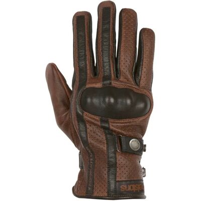 Guanti Moto Helstons Eagle Piatta Perforati Marroni - Unisex - 3XL Guanti Moto Helstons Eagle Piatta Perforati Marroni - Unisex - 3XL