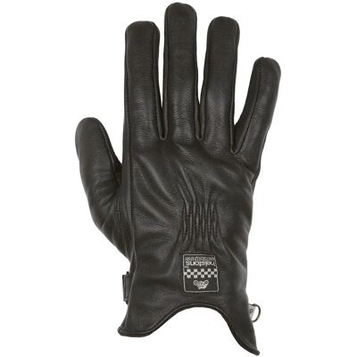 Guanti moto Helstons Swallow Neri - M L - Donna Guanti moto Helstons Swallow Neri - M L - Donna