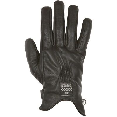Helstons Swallow Motorrad-Handschuhe - Schwarz - L Helstons Swallow Motorrad-Handschuhe - Schwarz - L