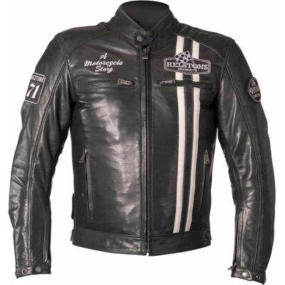 Helstons Indy Motorradhandschuh - Weiß Blau - M - Lederjacke Helstons Indy Motorradhandschuh - Weiß Blau - M - Lederjacke