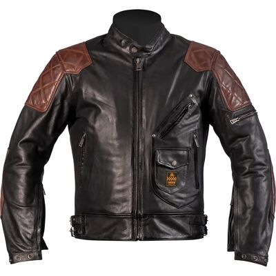 Helstons Chuck Motorradhandschuh - Schwarz Braun - L Helstons Chuck Motorradhandschuh - Schwarz Braun - L
