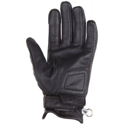 Gants femme Helstons Grafic Air été - Noir - Publicité Gants femme Helstons Grafic Air été - Noir - Publicité