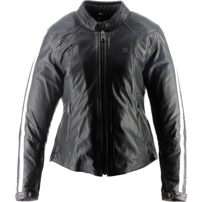 Helstons Victoria Motorradlederjacke - Schwarz - L Helstons Victoria Motorradlederjacke - Schwarz - L
