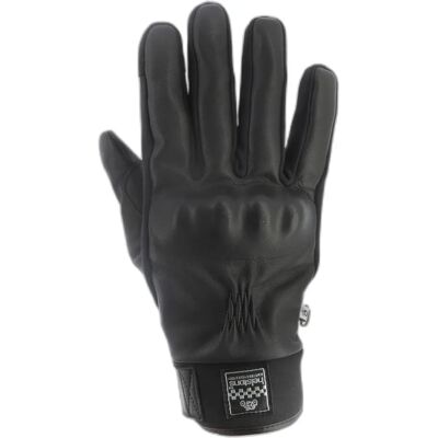 Guantes de moto Helstons Justin - Negros - Puño corto - CE 1 Guantes de moto Helstons Justin - Negros - Puño corto - CE 1