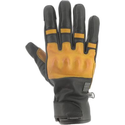 Guanti da moto invernali Helstons Wislay - Nero Oro - 2XL Guanti da moto invernali Helstons Wislay - Nero Oro - 2XL
