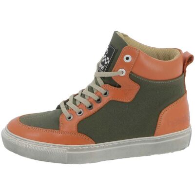 Helstons Maya Damen Motorradschuhe - Grün/Orange - Motorradschuhe Helstons Maya Damen Motorradschuhe - Grün/Orange - Motorradschuhe