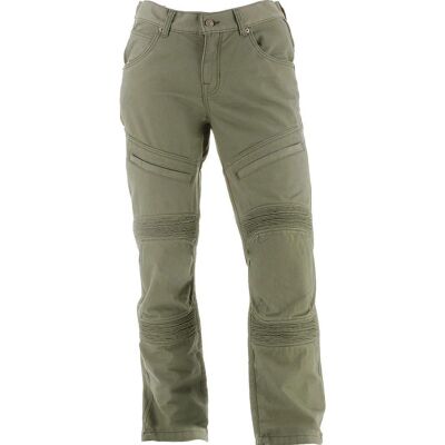 Helstons Roadsign Motorrad Textilhose - Grün Braun - 30 34 Helstons Roadsign Motorrad Textilhose - Grün Braun - 30 34