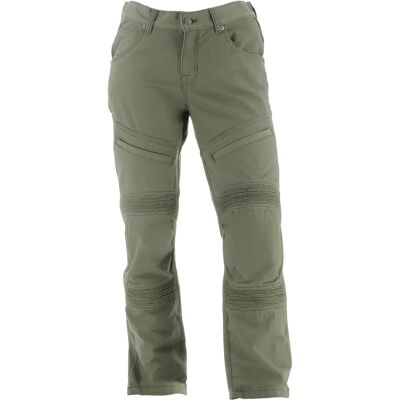 Pantaloni tessuto Helstons Roadsign - Verde Marrone - 31 34 Pantaloni tessuto Helstons Roadsign - Verde Marrone - 31 34