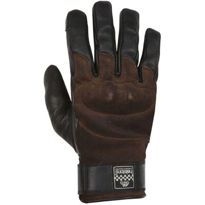 Guanti da moto Helstons Go - Nero Marrone - 3XL Guanti da moto Helstons Go - Nero Marrone - 3XL