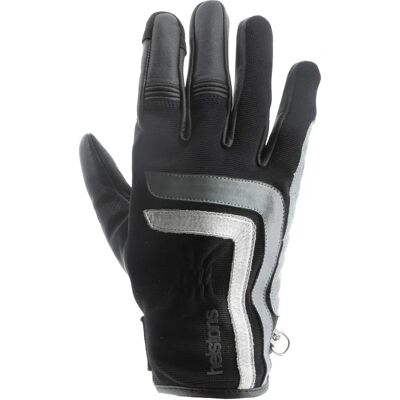 Helstons Jeff 4Ways Motorradhandschuhe - Schwarz-Grau-Weiß - Sommer Helstons Jeff 4Ways Motorradhandschuhe - Schwarz-Grau-Weiß - Sommer