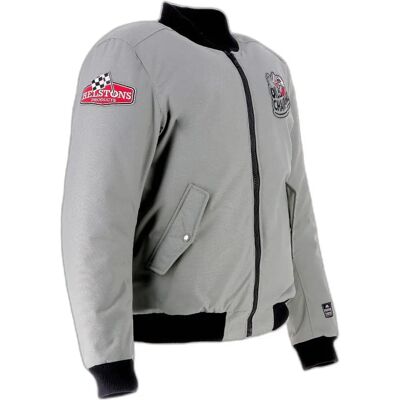 Helstons Twin Grau technische Jacke - Motorradbekleidung Helstons Twin Grau technische Jacke - Motorradbekleidung
