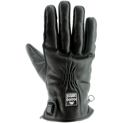 Helstons Benson beheizbare Motorrad Handschuhe - Schwarz - 2XL - Unisex Helstons Benson beheizbare Motorrad Handschuhe - Schwarz - 2XL - Unisex