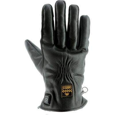 Guantes de moto calefactables Helstons Benson - Negro - 3XL Guantes de moto calefactables Helstons Benson - Negro - 3XL