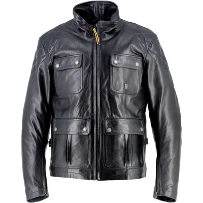 Helstons Hunt Vintage Leder Motorradjacke - Motorradjacke Helstons Hunt Vintage Leder Motorradjacke - Motorradjacke