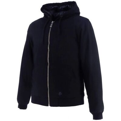 Helstons Dakota Herren Baumwoll Canvas Schwarz Jacke - Motorradbekleidung Helstons Dakota Herren Baumwoll Canvas Schwarz Jacke - Motorradbekleidung