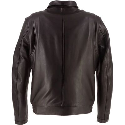 Chaqueta de cuero marrón Jet Force de Helstons - Chaqueta Chaqueta de cuero marrón Jet Force de Helstons - Chaqueta