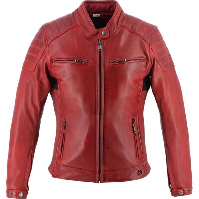 Giacca in pelle Jody di Helstons - Stile biker donna Giacca in pelle Jody di Helstons - Stile biker donna