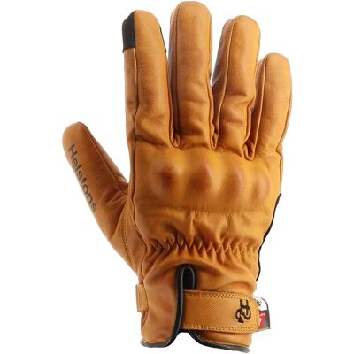 Guantes de cuero Helstons SKA Hiver oro/negro - Guantes moto Guantes de cuero Helstons SKA Hiver oro/negro - Guantes moto