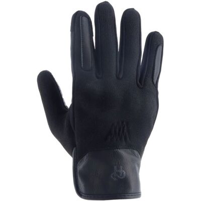 Helstons - Guanti Saxo Ete 4Ways Pelle Nero - Guanti da moto Helstons - Guanti Saxo Ete 4Ways Pelle Nero - Guanti da moto