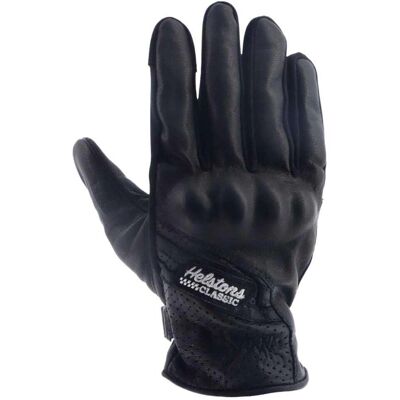 Guantes Helstons Cars Air Ete Cuero Negro - Gloves Guantes Helstons Cars Air Ete Cuero Negro - Gloves