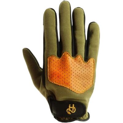 Helstons - Guanti Donna Duna Ete 4Ways Pelle Kaki/Gold - Guanti Moto Donna Helstons - Guanti Donna Duna Ete 4Ways Pelle Kaki/Gold - Guanti Moto Donna