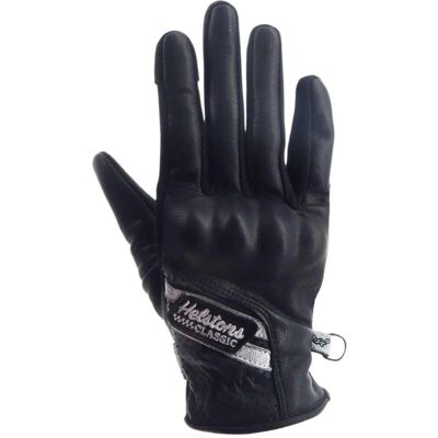 Helstons - Guanti Ds Air Lady Ete Cuir Noir/Blanc - Guanti Helstons - Guanti Ds Air Lady Ete Cuir Noir/Blanc - Guanti