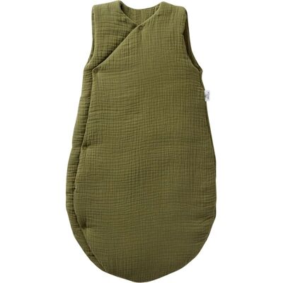 BB & Co - Gigoteuse chaude TOG 3,3 kimono double gaze fougère - 6-18 mois - Baby Sleep Sack - Publicité BB & Co - Gigoteuse chaude TOG 3,3 kimono double gaze fougère - 6-18 mois - Baby Sleep Sack - Publicité