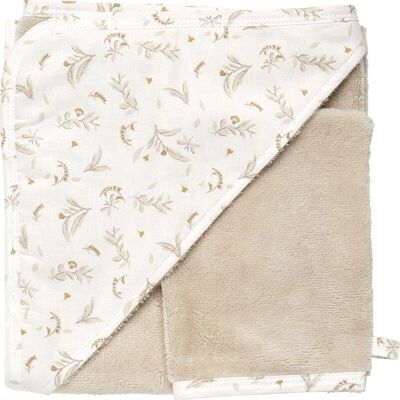 BB & Co - Daydream - 70x70 cape - 20x15 glove - Bath set - Publicité BB & Co - Daydream - 70x70 cape - 20x15 glove - Bath set - Publicité
