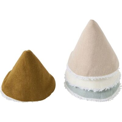 BB & Co - Cônes pare-pipi popeline nature - nature - Accessoire de soin - Publicité BB & Co - Cônes pare-pipi popeline nature - nature - Accessoire de soin - Publicité