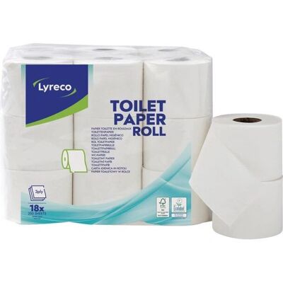 Lyreco Toalettpapper 30m 18/FP - Toalettpapper Lyreco Toalettpapper 30m 18/FP - Toalettpapper