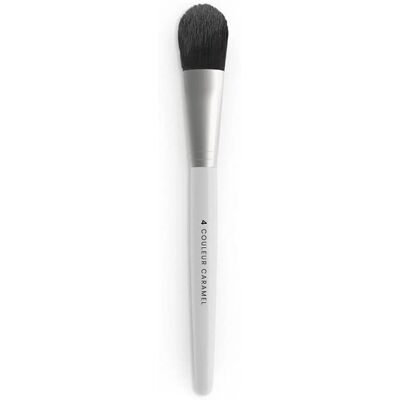 Pinceau Fond de Teint Couleur Caramel N4 - Accessoires Beauté - Publicité Pinceau Fond de Teint Couleur Caramel N4 - Accessoires Beauté - Publicité