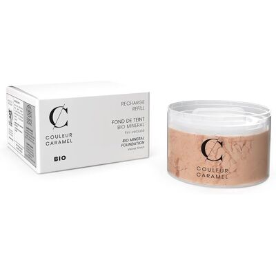 Couleur Caramel N23 Beige Abricot Base Minérale - Base de Maquillage - Publicité Couleur Caramel N23 Beige Abricot Base Minérale - Base de Maquillage - Publicité