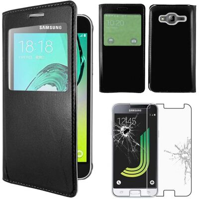 Ebeststar - SM-J320F - Noir - Verre - Housse de téléphone - Publicité Ebeststar - SM-J320F - Noir - Verre - Housse de téléphone - Publicité