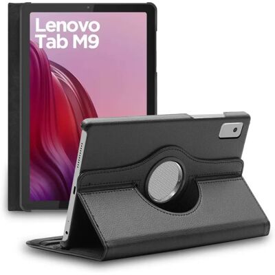 Ebeststar - Lenovo Tab M9 - Noir - PU Cuir - Funda Tablette - Publicité Ebeststar - Lenovo Tab M9 - Noir - PU Cuir - Funda Tablette - Publicité