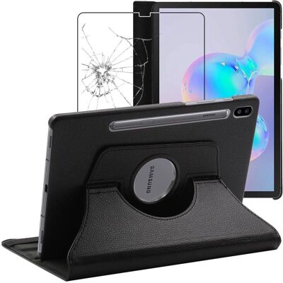 Etui rotatif en cuir Ebeststar pour Samsung Galaxy Tab S6 - Publicité Etui rotatif en cuir Ebeststar pour Samsung Galaxy Tab S6 - Publicité